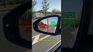 Only 5% of drivers know how to adjust their rearview mirrors correctly#driving #tips #manual #skills