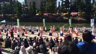 草加ふささら祭り2016　天空しなとやしん\u0026そうか連　「しなとや正調」