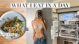 realistic what I eat in a day: healthy, simple & vegan | uk