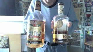 Winn-Dixie Dark Rum vs. Bacardi Grand Reserve Diez