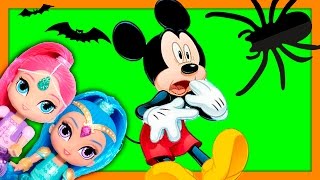 Shimmer and Shine Silly Spooky Wishes with Mickey Mouse