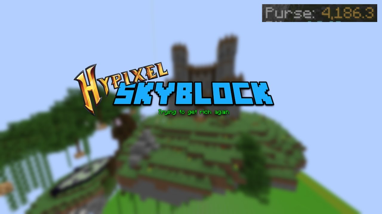 V3 Trying To Get Rich Again Hypixel Skyblock Youtube