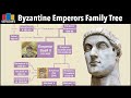 Byzantine Emperors Family Tree (Constantine the Great to 1453)