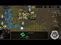 starcraft 1 mega supply block 815 vs zhanhun part 3 china vs korea