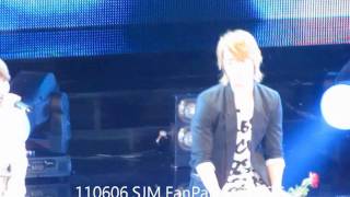 [FANCAM]110606 SJM FanParty - 厲旭\u0026東海 像現在一樣(지금처럼) (主東海