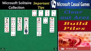 FreeCell Important Tips