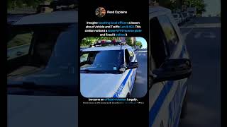 CITIZEN SAVES POLICE FROM A FINE