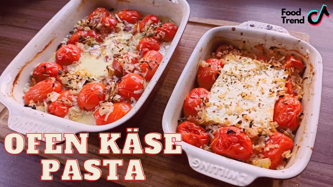 Die Virale TikTok Baked Cheese Pasta - Feta Vs. Mozzarella - YouTube