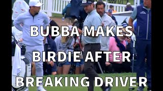 Bubba Watson Makes Birdie After Breaking Driver - Golf Rules Explained