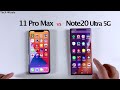 iPhone 11 Pro Max vs Note 20 Ultra 5G | SPEED TEST