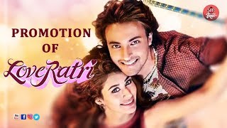 Promotion of Loveratri | Aayush Sharma | Warina Hussain | Abhiraj Minawala