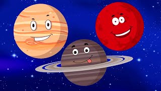Planets Song, Solar System for Kids + More Educational Videos for Kids