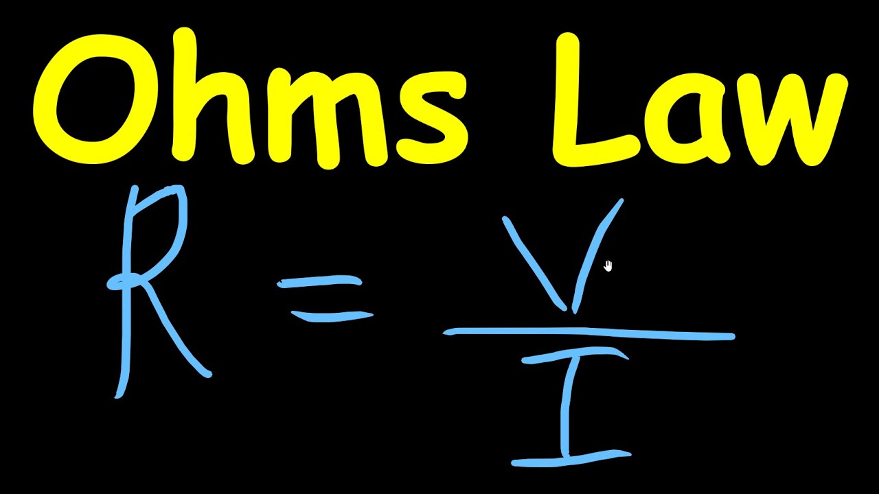 Ohms Law-Basics Of Ohms Law Explained - YouTube