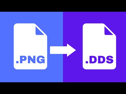 Как конвертировать PNG в DDS