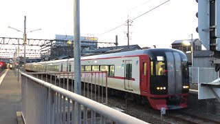 【旧仕様車最後の各務原線入線か？】名鉄2200系2207F(フィルム未没収編成) 回送 三柿野駅発車