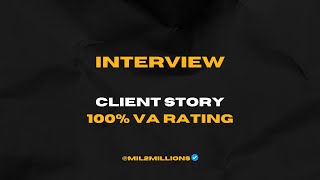 100% VA Rating Using M2M | Mike's Success Story