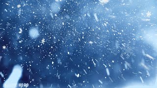 Blizzard Snowstorm Sounds for Sleep and Relaxation | Howling Winds, Falling Snow, Winter Breeze