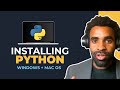 How to Install Python on Windows & MacOS - Step-by-Step Guide