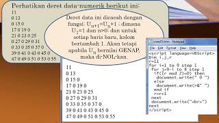 vbScript loop for | numbering-series | LARIK 1D