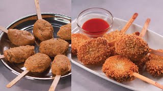 Ramadan Special Chicken popsicle Recipe | Crispy chicken recipe for Iftar | Chicken fried popsicle
