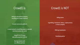 Advantages of Crowd1  (Part 3 of the 6 Part Series)