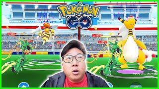 I Used Mega Rayquaza to Solo Both Mega Beedrill \u0026 Mega Ampharos in Pokemon GO