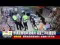 醉漢超商咆哮.砸桌椅飆警三字經遭壓制