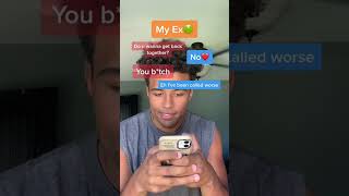 When your ex wants to get back together😳💔 #shorts #viral #funny #viralshorts #trending