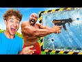 BULLETPROOF GLASS vs World's Strongest Man!