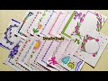 20 BEAUTIFUL BORDER DESIGNS/PROJECT WORK DESIGNS/A4 SHEET/FILE/FRONT PAGE DESIGN FOR SCHOOL PROJECTS