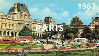 Parigi 1967 Tour Eiffel Versailles paesaggio urbano Senna Notre Dame 1967 France vintage footage