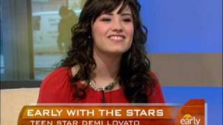 Demi Lovato On The Early Show 1/30/2009