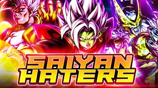 80% DAMAGE AGAINST SAIYANS?! THE ANTI-SAIYAN GANG MEETS UP FOR ANNIHILATION! | Dragon Ball Legends