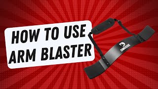 How To Use Arm Blaster for Arm Curls | Arm Workout | DMoose