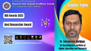 researchdataanalysis.com Dr . Selvakumar  Haridoss, Sri Ramachandra Institute , Best Researcher