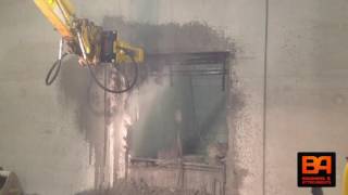 Internal demo featuring the Epiroc/Atlas Copco SB202 hydraulic hammer - BAEG