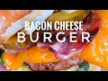 Easy Juicy Bacon Cheese burger with Big Mac sauce and fries🍔♥️ recipe in the description| CHEFKOUDY