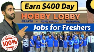 How to Get Job in USA Online | hobby lobby careers hiring process, hobby lobby part time Remote jobs