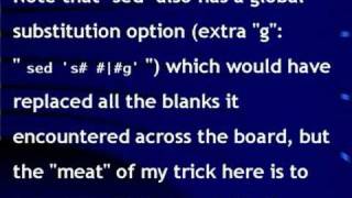 Shell script - additional detailed explanations