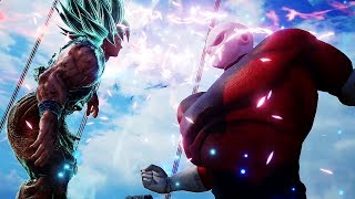 JUMP FORCE - Jiren Gameplay vs Goku, Frieza \u0026 Vegeta (MOD)