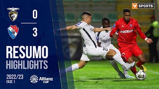 Highlights | Resumo: Portimonense 0-3 Gil Vicente (Taça da Liga 22/23 - Fase 1 - Jornada 3)
