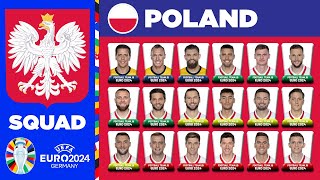 POLAND SQUAD EURO 2024 | POLAND SQUAD DEPTH EURO 2024 | UEFA EURO 2024 GERMANY