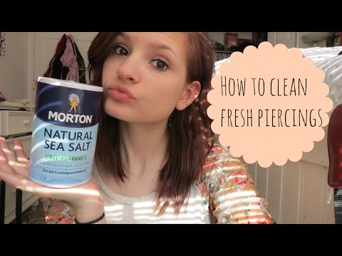 How to Clean Fresh Piercings | Alyssa Nicole How to Clean Fresh Piercings | Alyssa Nicole