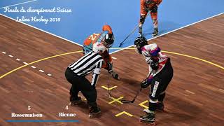 Finale du championnat Suisse de Inline Hockey 2019