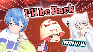 Miko Recreated Terminator Thumbs-Up  in VRChat Has Suisei & Fubuki DYING! 😂👍