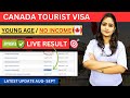 Received Canada Visa In Young age | no income | #canada visitor visa processing time 2023