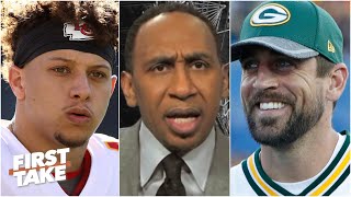 Stephen A. argues why Aaron Rodgers is more valuable than Patrick Mahomes | First Take