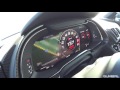 0 200 km h 2016 audi r8 v10 plus using launch control