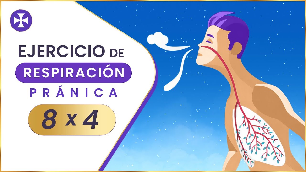 Ejercicio De Respiración Pránica 8x4 | Respiración Rítmica Con Conteo ...