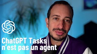 ChatGPT Tasks expliqué simplement : automatisation ≠ agent IA